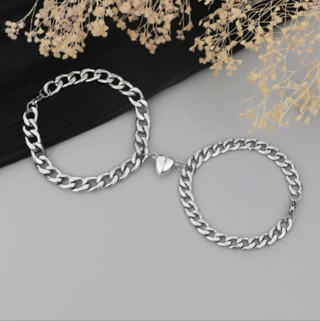 Pulsera magnética de pareja Corazón