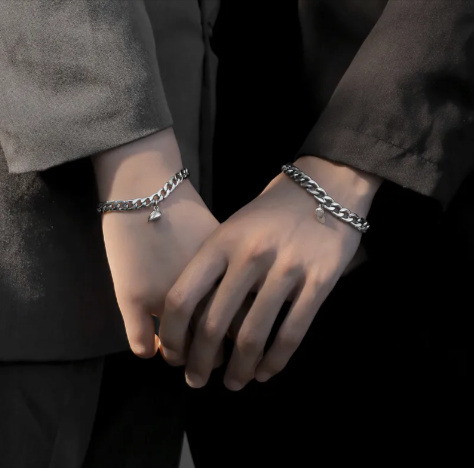 Pulsera magnética de pareja Corazón