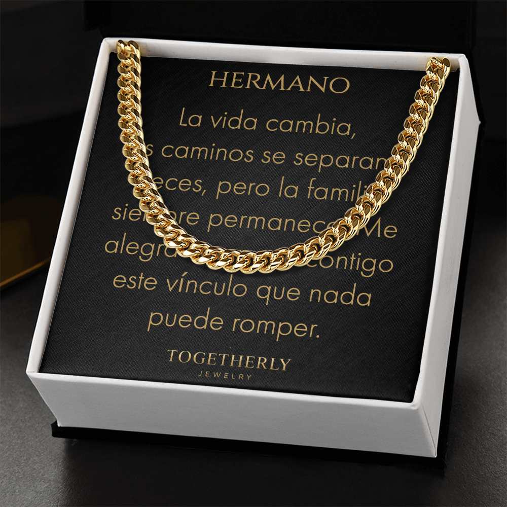 Cadena de Eslabones Cubanos -Hermano
