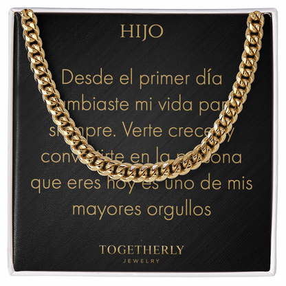 Cadena de Eslabones Cubanos - Hijo