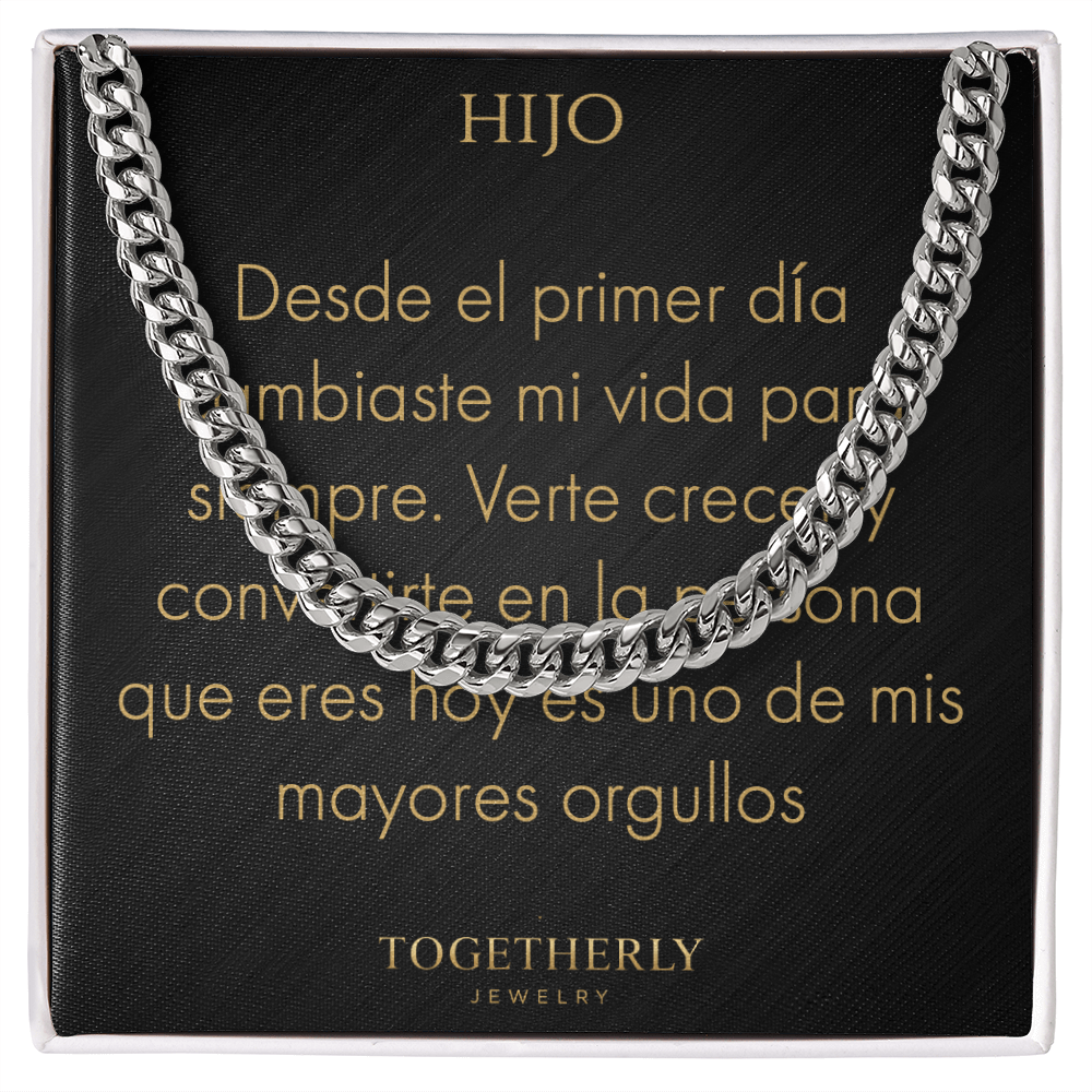 Cadena de Eslabones Cubanos - Hijo