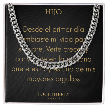 Cadena de Eslabones Cubanos - Hijo