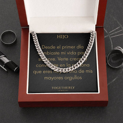 Cadena de Eslabones Cubanos - Hijo