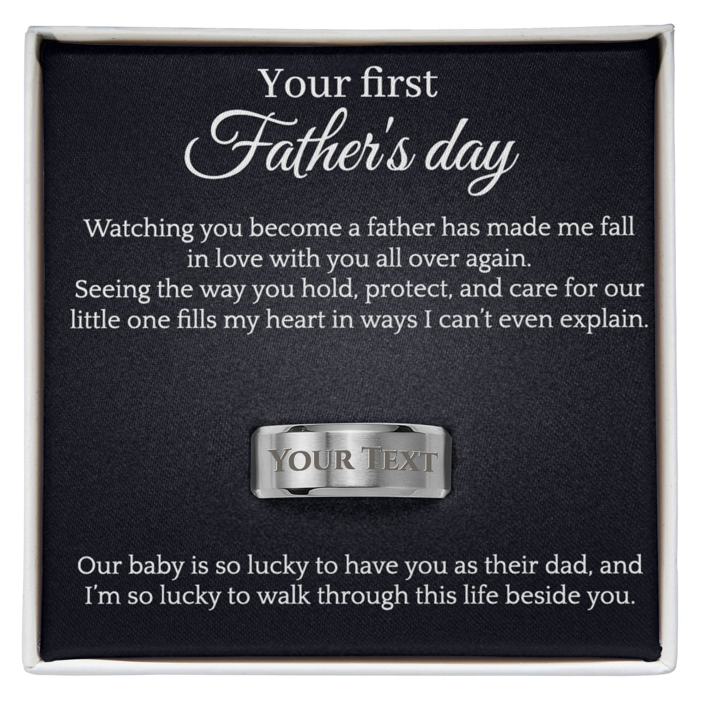 Men's Ring - First Father's day