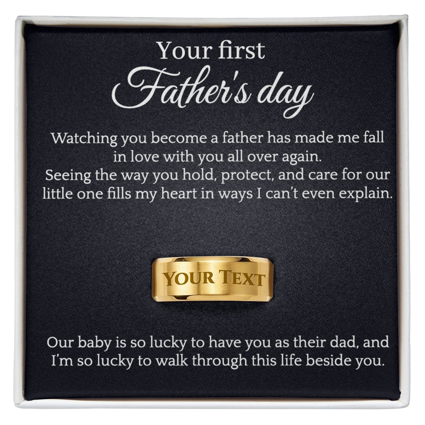 Men's Ring - First Father's day