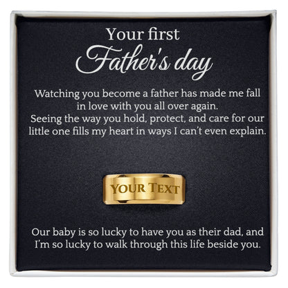 Men's Ring - First Father's day