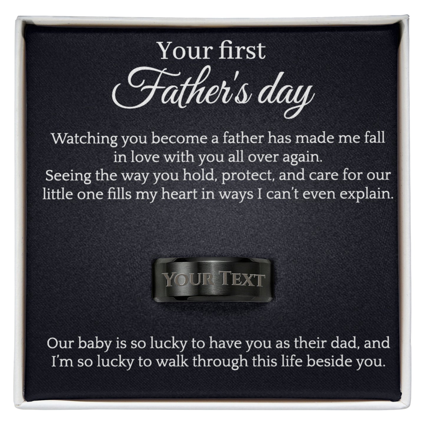Men's Ring - First Father's day