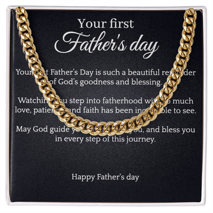 Cuban chain - First Father's day