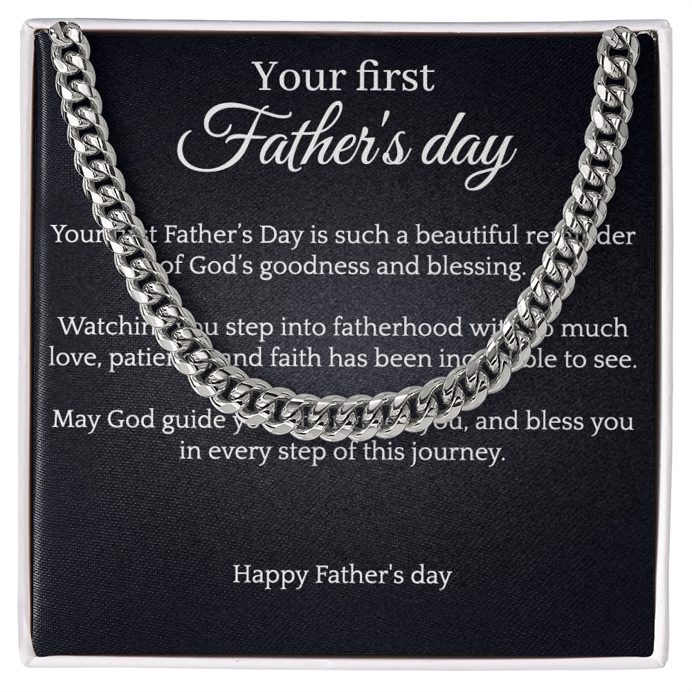 Cuban chain - First Father's day