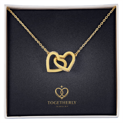 Interlocking Hearts necklace
