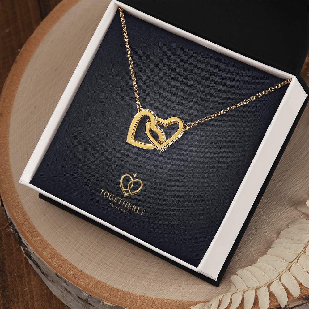 Interlocking Hearts necklace