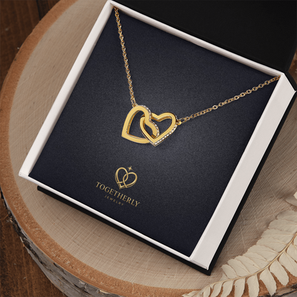 Interlocking Hearts necklace