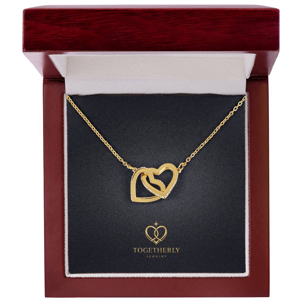 Interlocking Hearts necklace