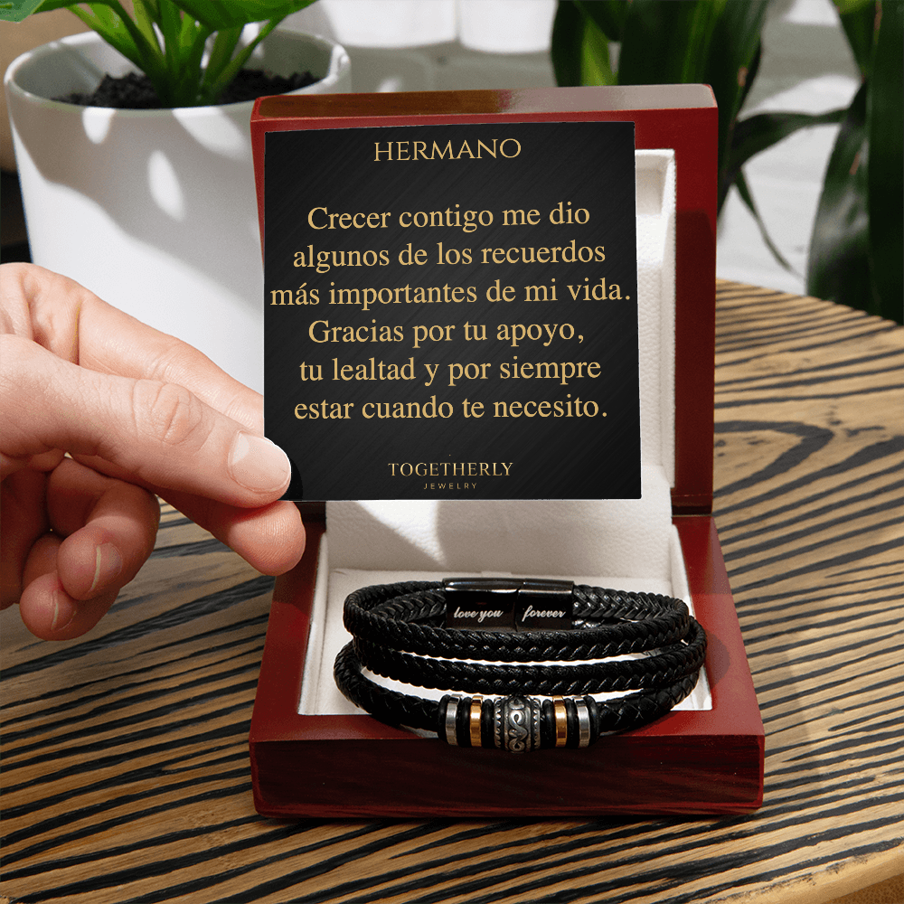Pulsera "Te Amo Siempre" -Hermano
