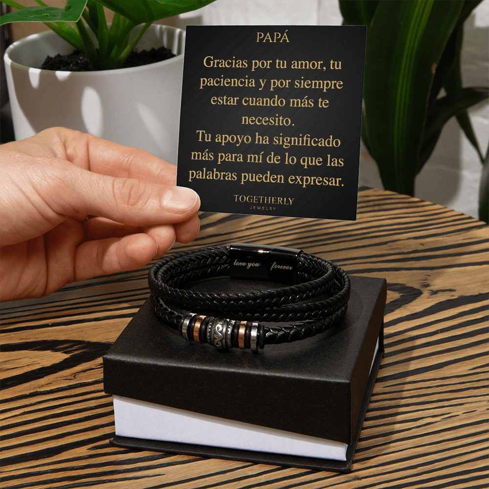Pulsera "Te Amo Siempre" - Papá
