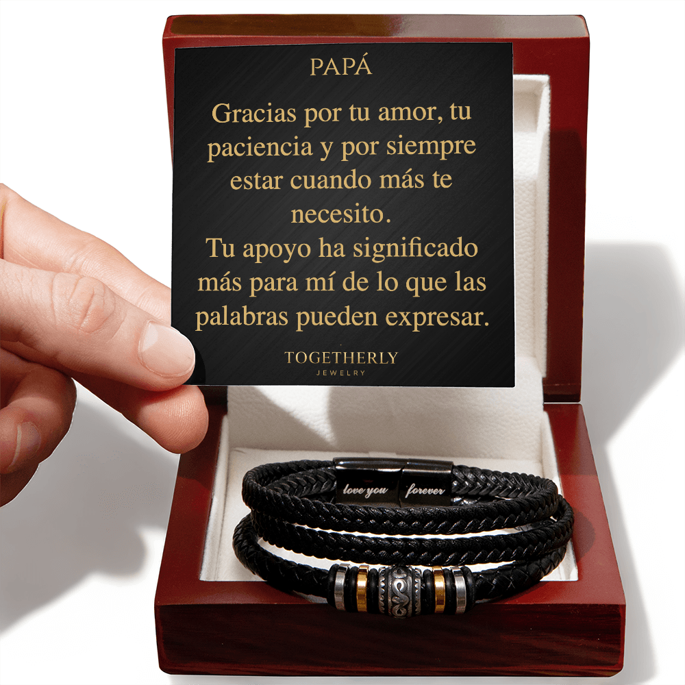 Pulsera "Te Amo Siempre" - Papá