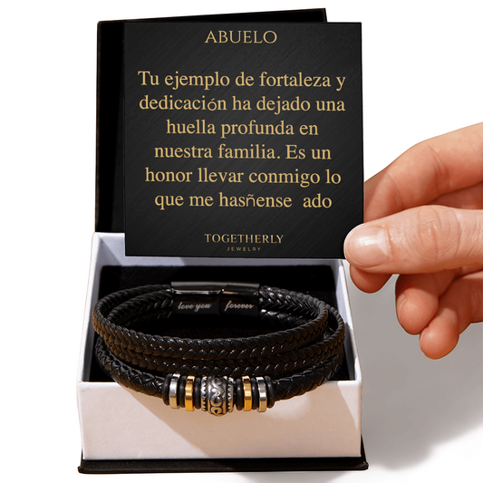 Pulsera "Te Amo Siempre" -Abuelo