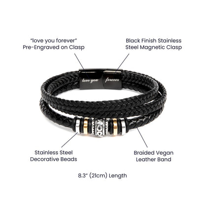Pulsera "Te Amo Siempre" -Abuelo
