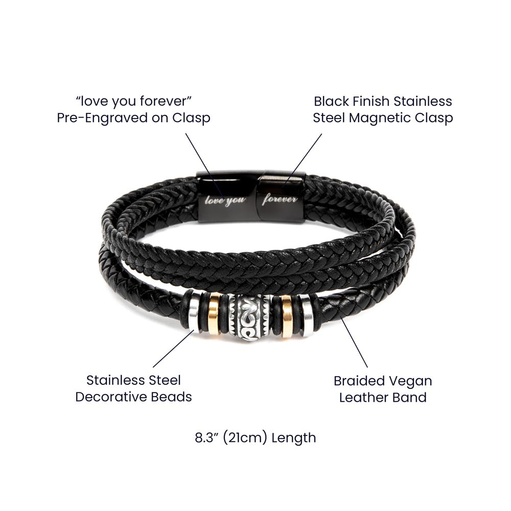 Pulsera "Te Amo Siempre"- Hijo