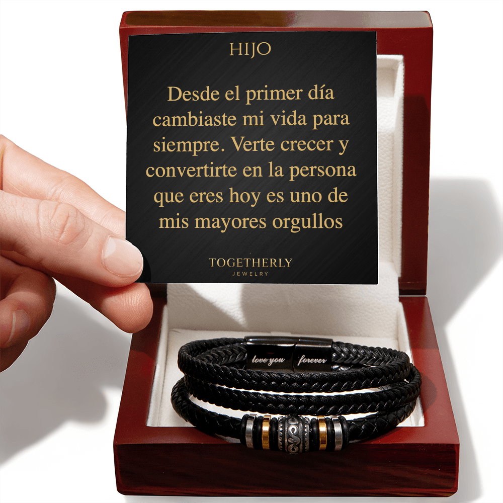 Pulsera "Te Amo Siempre"- Hijo