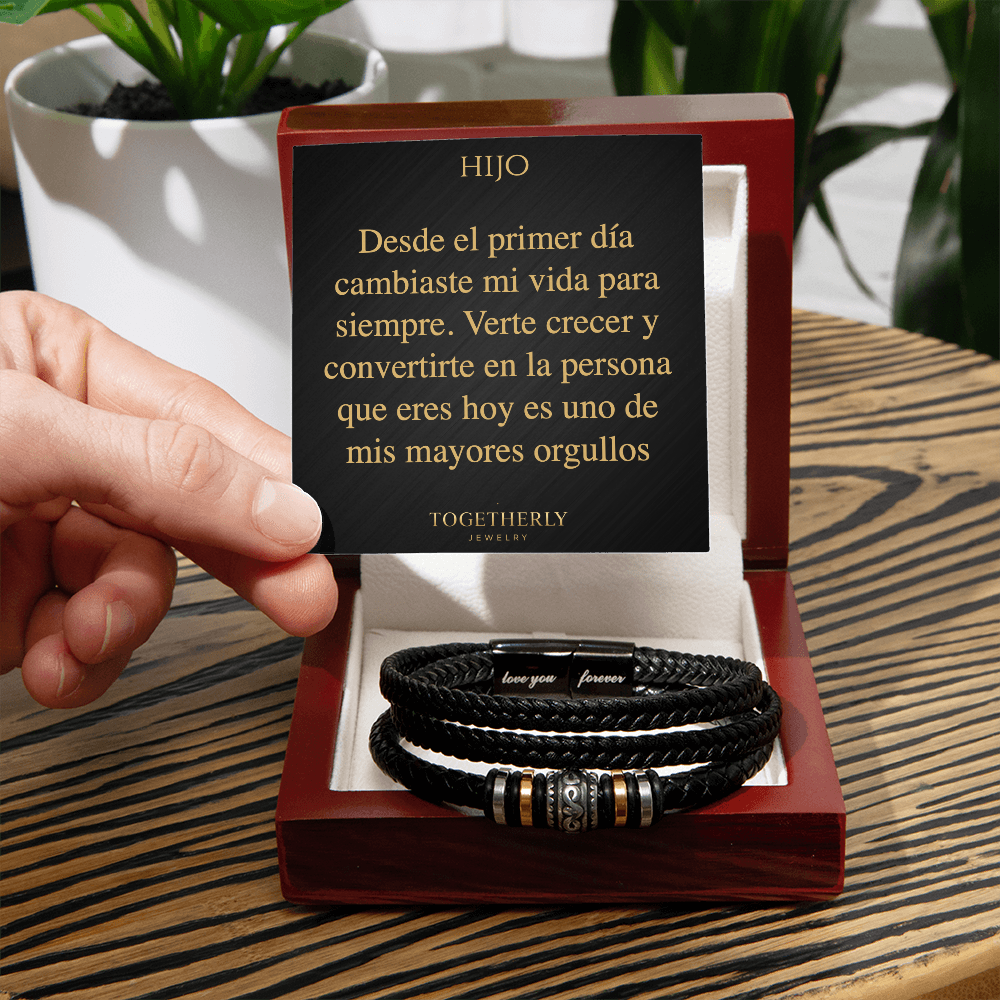 Pulsera "Te Amo Siempre"- Hijo